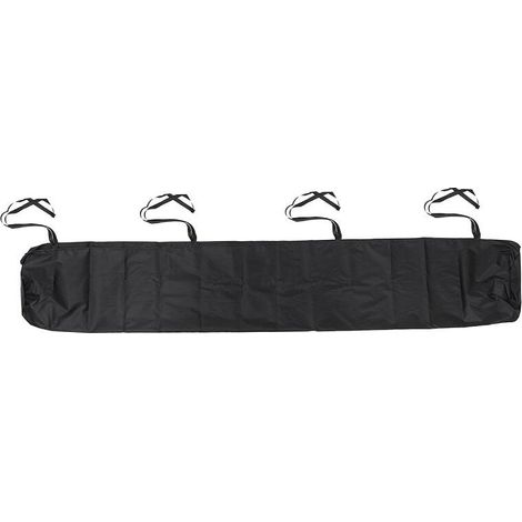 Tenda da sole per patio, copertura antipolvere per tenda da sole, protezione solare per tenda da sole da giardino (nera, 2 m) (1/4)