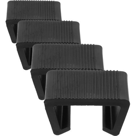 Lot de 4 Pinces pour Mobilier D'extérieur en Plastique, Clips pour Canapé et Fauteuils, Maintiennent la Forme et Empêchent Le Desserrage, Usage Intérieur et Extérieur (1/5)