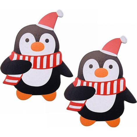 cartes de Noël en forme de sucettes fabriquées en papier