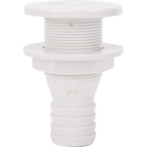 Raccord traversant de Coque, raccord de vidange de Bateau, raccords d'échappement Marins à Travers la Coque, Bouchon de Sortie de vidange de Bateau en Plastique à Travers la Coque (1/5)