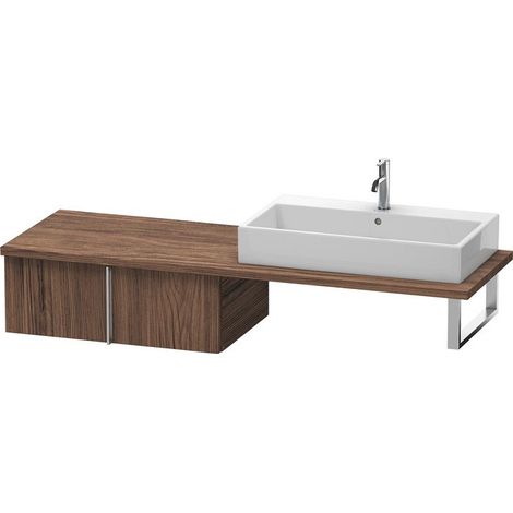VERO mobile consolle basso 285x800x518mm noce scuro