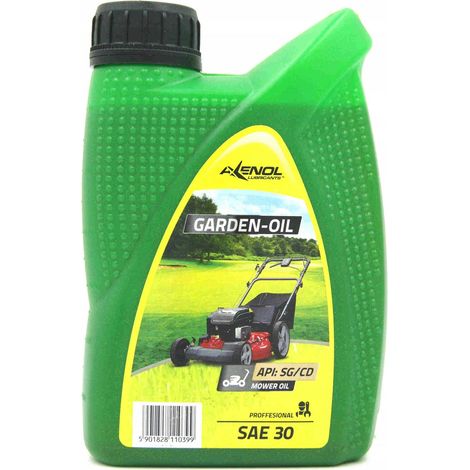 Aceite profesional para motores de 4 tiempos de cortacéspedes SAE 30 0,6 L (1/3)