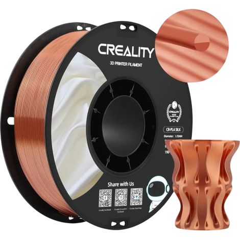 Filament PLA Creality CR-Silk (cuivre)
