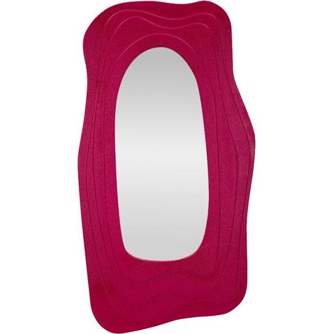Miroir Mural Design "Daphné" 165cm Fuchsia