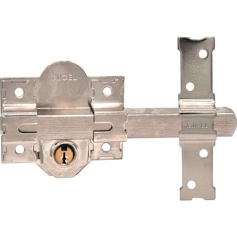 Boulon en saillie crr09 86l/50 mm nickel (1/5)