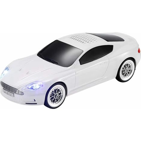 Enceinte Bluetooth portable sans fil avec emplacement pour carte TF, port USB, radio FM, appels mains libres, lumière LED et TWS.