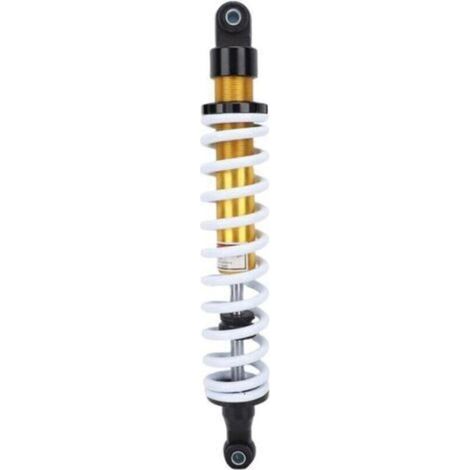 Agrandis d'amortisseur à usage lourd de 400 mm Distance de 10 mm de diamètre amortissement réglable à ressort pour moto ATV UTV Quad Dirt Bike Go Kart Scooter.