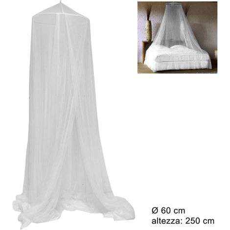 ZANZARIERA DA LETTO ANTI INSETTI 60 X 250 CM