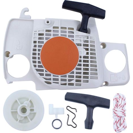 Kit de réparation pour poulie de démarreur à rappel, chien de poulie pour Stihl MS170 MS180 MS180C 017 018 tronçonneuses à essence pièces de rechange 1130-080-2100 (1/5)