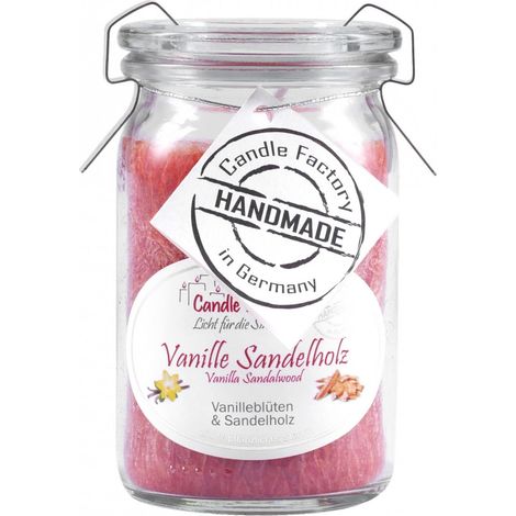 Candle Factory Baby Jumbo Vanille Sandelholz Duftkerze Dekokerze 308089 (1/5)