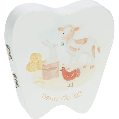 Boîte à quenottes Esteban blanc (1/2)