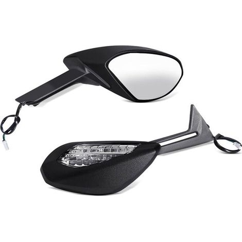 Specchietti retrovisori / Specchio + indicatore per Ducati 959 Panigale 2016 Zaddox Coppia