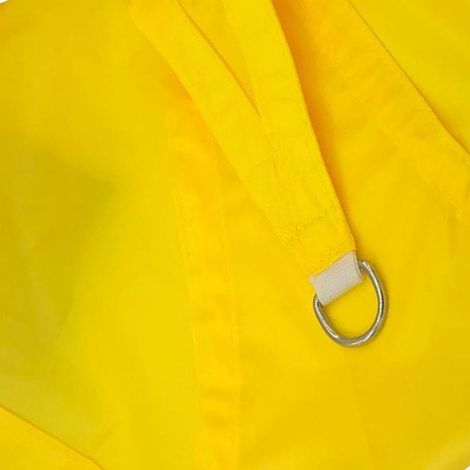 Toldo triangular impermeable con protección UV del 95% para patio, jardín, terraza, espacio exterior, balcón (3,6 x 3,6 x 3,6 m) (1/4)