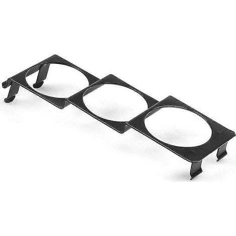 Dreifache Halterung für 52 mm x 3 Anzeigen – Panel – Universeller Single-DIN-Standard-Autoradio-Einbauschacht