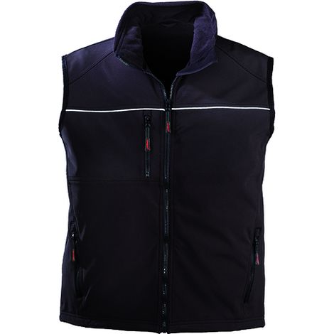 Chaleco de trabajo Coverguard Yang Reflect softshell - S