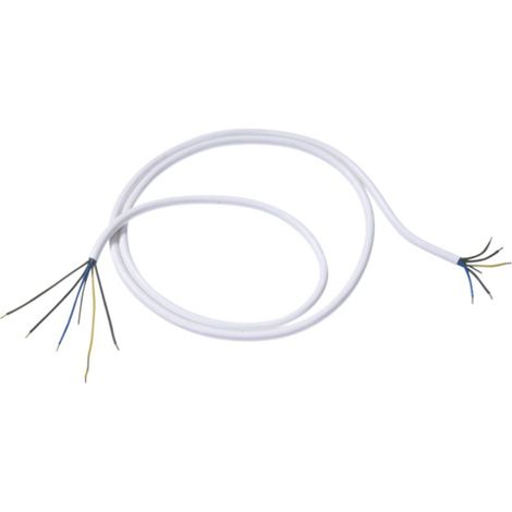 Bachmann 119270 cuisinière Câble de raccordement blanc 1.50 m (1/3)