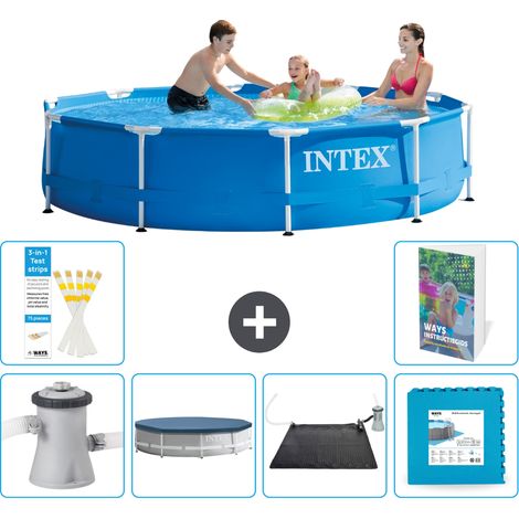 Frame Pool Rund - 305x76 cm - 7-teilig S273