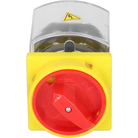 Nockenschalter, Netzumschalter, Umschalter, elektrische Geräte HZ12D‑25/04, 380 V, 25 A (1/5)