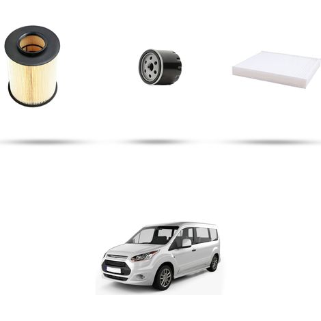 Kit tagliando 3 filtri compatibile con Ford Tourneo Connect II 1.6 EcoBoost 110kw dal 2013 (1/5)