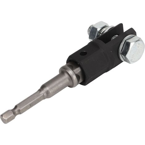 Adaptateur de perceuse pour cric à ciseaux de voiture 1/2 pouce, compatible avec les crics à ciseaux à anneau ou à double trou. (1/5)