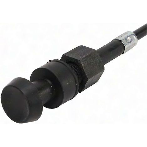 Câble de starter UTV 54017 1182, pièce de rechange compatible Mule 520 KAF300D KAF300C, commande d'air, remplacement fiable, kit 1 pièce, noir. (1/2)