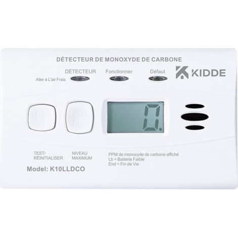 Rilevatore di monossido di carbonio KIDDE 10lldco-k797, garanzia di 10 anni KIDDE