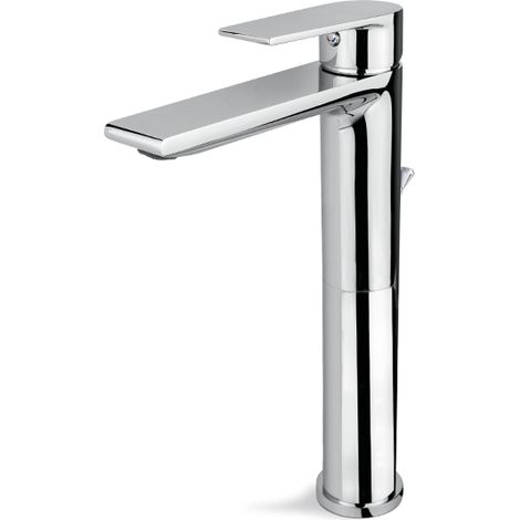 Miscelatore lavabo alto con scarico Cromato Vema TIMEA V16020