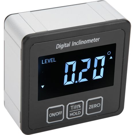 Inclinomètre numérique à écran LCD avec aimant (1/5)