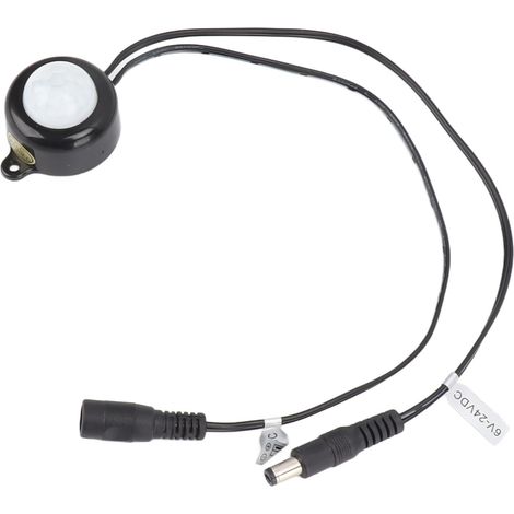 Détecteur de mouvement PIR automatique 6-24 V CC 5 A pour éclairage LED de placard (1/5)