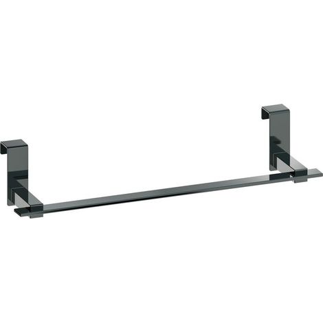 BELTRAN 10767 NIZA Barra Colgar Costado Mueble 35 Cromo Negro - ref: 064-10767