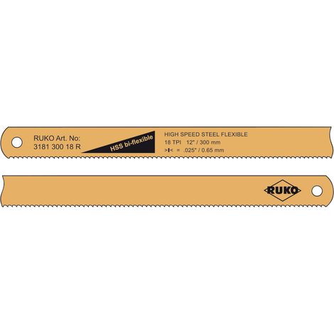 Handsägeblatt HSS bi-flexible RUKO 318130024R