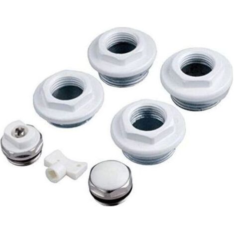 Thread reduction set for retro-style radiators and traditional 1-inch column radiators (1/4)