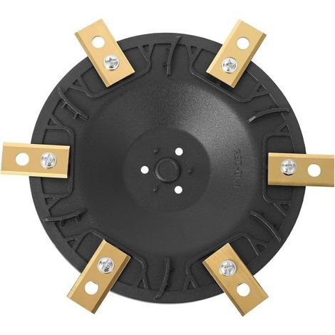 Disque de rechange pour tondeuse robot, disque rotatif 6 lames + 6 lames, compatible avec WORX/Landxcape/Kress/Einhell (1/4)