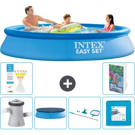 Intex Piscine Easy Set Ronde - 305x61 cm - 7-pièces S191 (1/5)