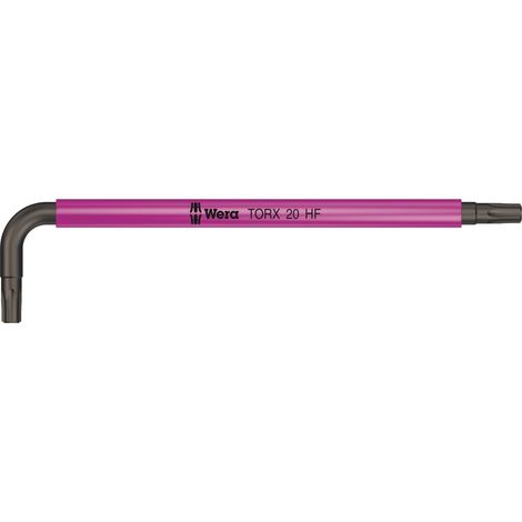 Wera, 967 SL TORX HF Multicolour Chiave a L con ritegno vite, TX 20 x 96 mm (1/5)