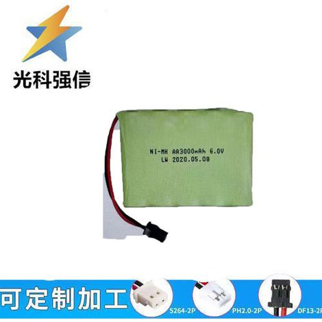 Fernbedienungsbatterie für Pumpwagen 6V AA 3000mAh, JIJING Nongjian, CCB, Kran und Brückenkran-Fernbedienung mit internem Zweidrahtanschluss.