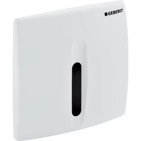 Geberit placa ciega, rectangular, de plástico: blanco alpino, 240966111
