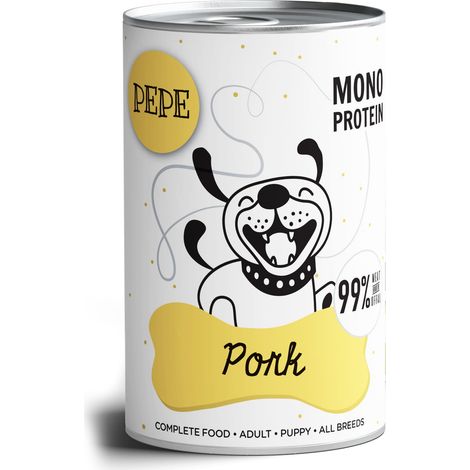 Paka Zwierzaka pepe Porc monoprotéiné (porc) 400g