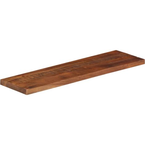 Dessus de table  Dessus de bureau  Plateau de table 110x30x3,8cm rectangulaire bois massif récupéré