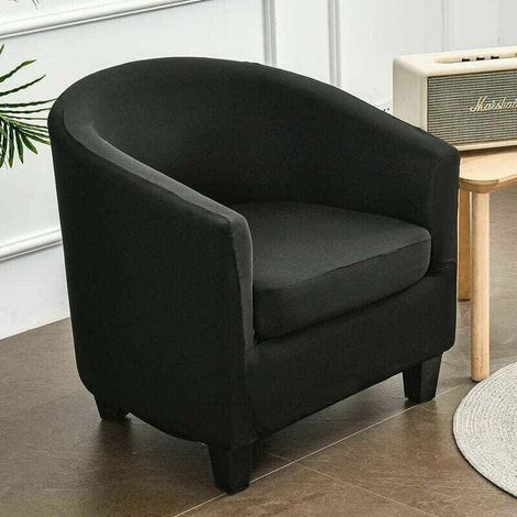 2 Pièces Housse de Fauteuil Cabriolet Chesterfield, Extensible Couverture de Fauteuil Housse de Canapé Antidérapant Tub Chair Revêtement de Chaise Protecteur de Fauteuil (1/4)