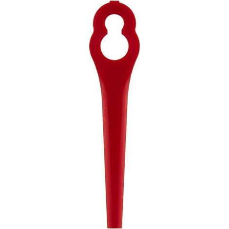 Pack of 60 PA6 replacement blades compatible with Einhell GE-CT 18 Li, GC-CT 18/24 Li, BG-CT 18 Li, RG-CT 18 Li grass trimmers, plastic blades for Einhell cordless grass trimmers (1/5)