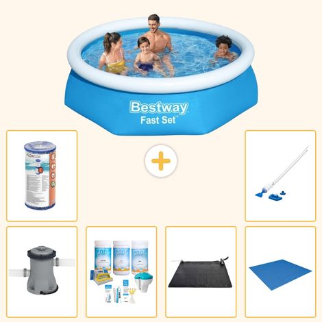 Bestway Bestway Fast Set Ronde - 244x61 cm - 7-pièces  S22004 (1/5)