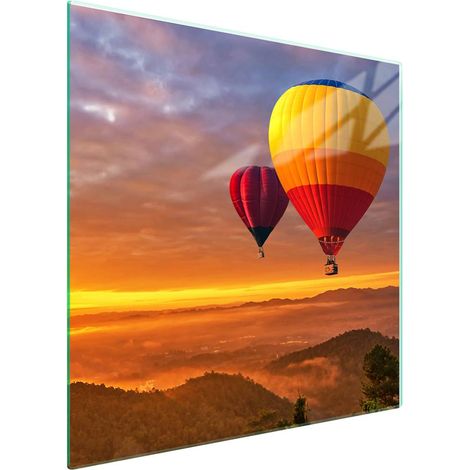 Glasschutzplatte für den Herd 50x52 Balon (1/5)