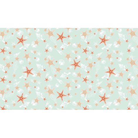 Brandani Oceano tovaglia cotone 6 posti stelle marine 140x180 cm