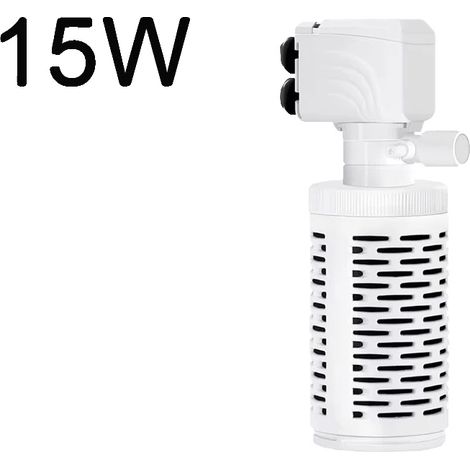 Pompe de Filtre pour Aquarium, Fonctionnement Multifonctionnel, Design Compact, 15W Type rond, 220v (1/2)