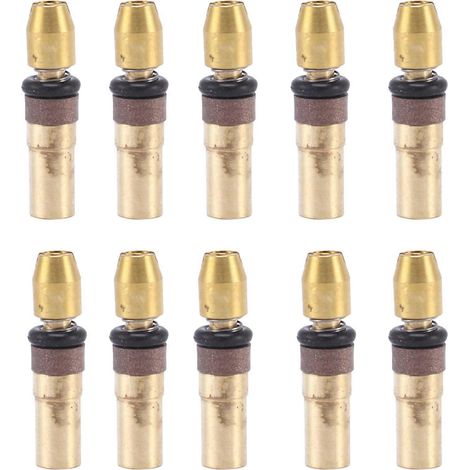 10 têtes de piston en cuivre haute pression à trois étages, compatibles avec les accessoires de piston de pompe haute pression de 6 mm 30 MPa. (1/5)