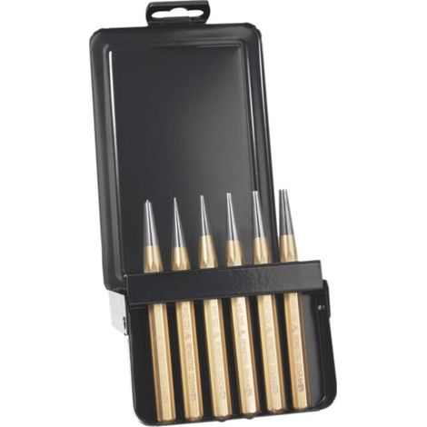 Rennsteig Jeu de chasse-pointes en coffret métallique, Nombre d'outils: 6 6 pièces