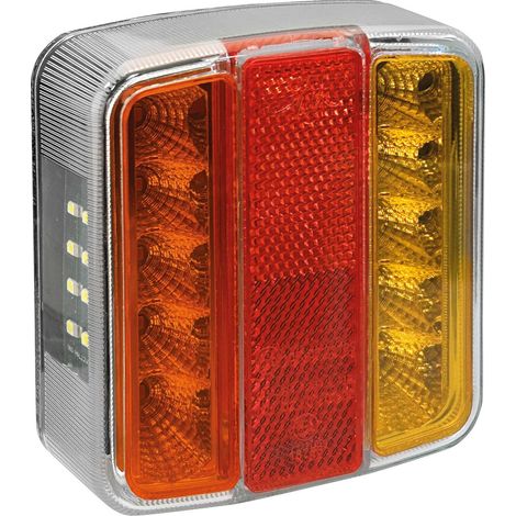 Rear Led 2, fanale posteriore a Led, 5 funzioni, 12/24V (1/5)