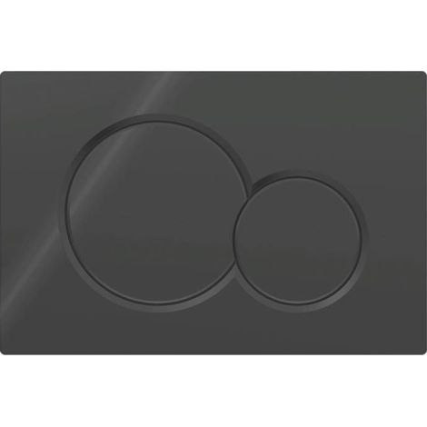 Gilt für Geberit Sigma01 Betätigungsplatte für 2-Mengen-Spülung: Tiefschwarz RAL 9005 (115.770.DW.5) (1/4)