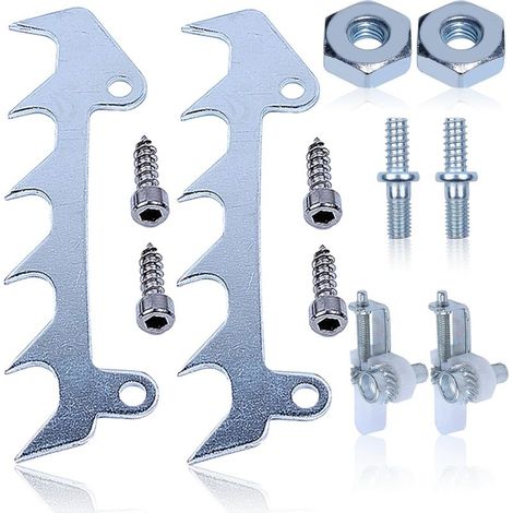 Chainsaw claws with nuts for Stihl MS170 MS180 017 018 chainsaws, chainsaw claw stop + screw and nut + chain tensioner accessory set 8 in 1 (1/5)